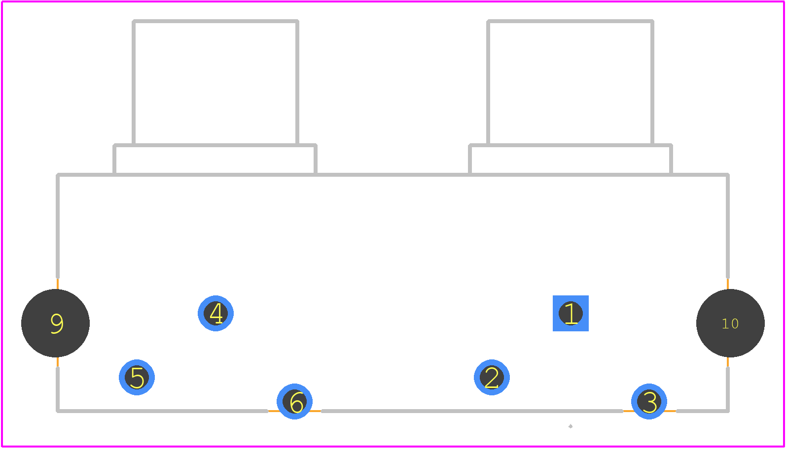 RCJ-411421 - Same Sky PCB footprint - Other - Other - RCJ-411421-2