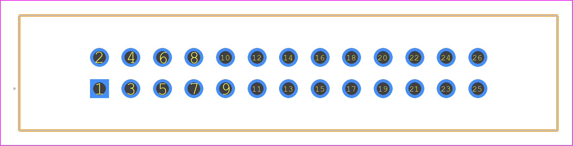 09185266329 - HARTING PCB footprint - Other - Other - 09185266329