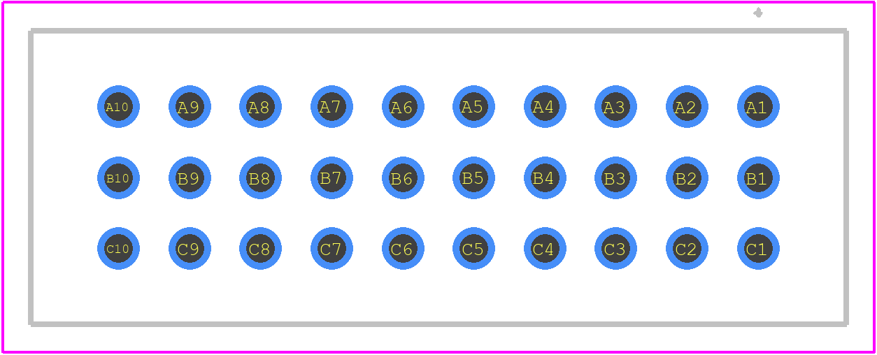 09252306414 - HARTING PCB footprint - Other - Other - 09252306414
