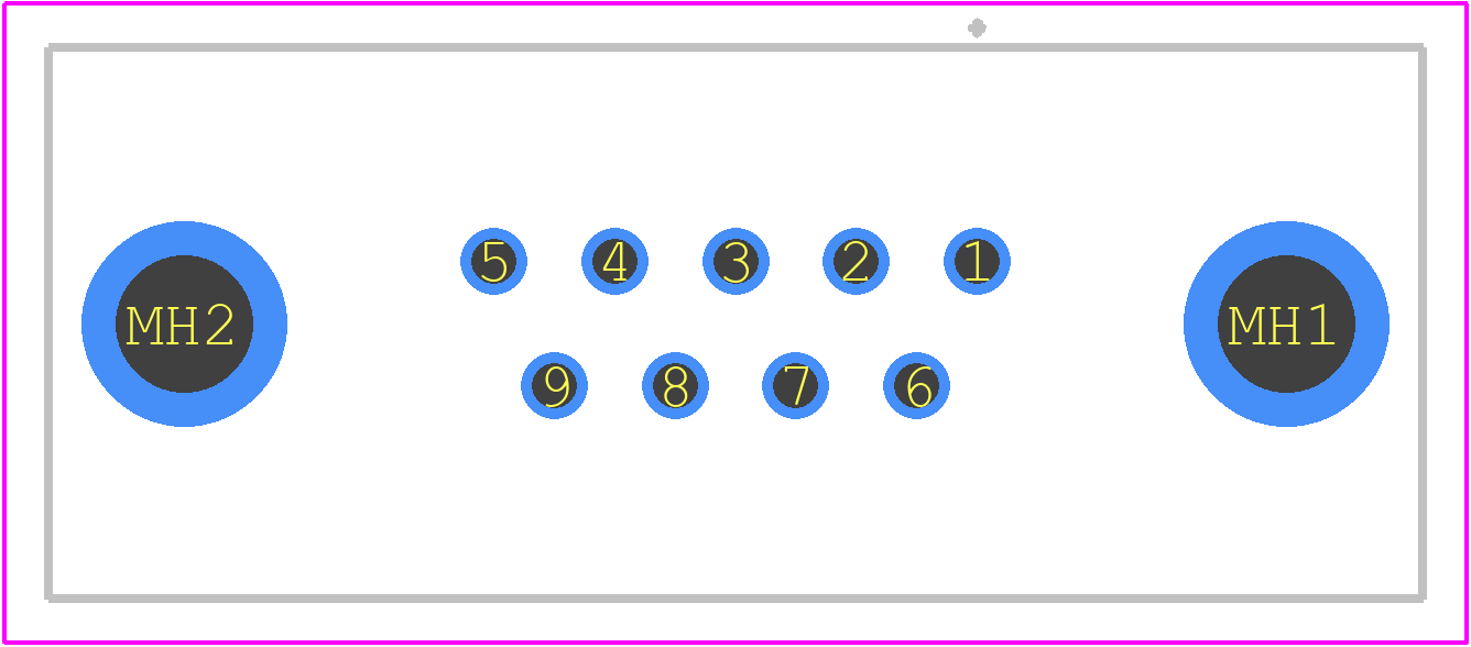 09661516511 - HARTING PCB footprint - Other - Other - 09661516511