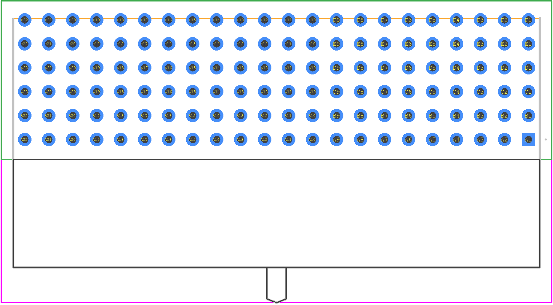 17341102102 - HARTING PCB footprint - Other - Other - 17341102102