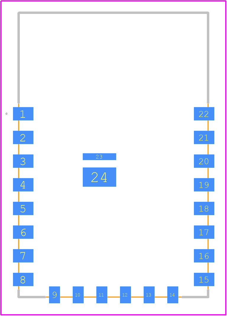 ESP8684-WROOM-04C - Espressif Systems PCB footprint - Other - Other - ESP8684-WROOM-04C-2