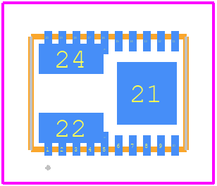 ISL12020MIRZ - Renesas Electronics PCB footprint - Other - Other - L20.5.5x4.0