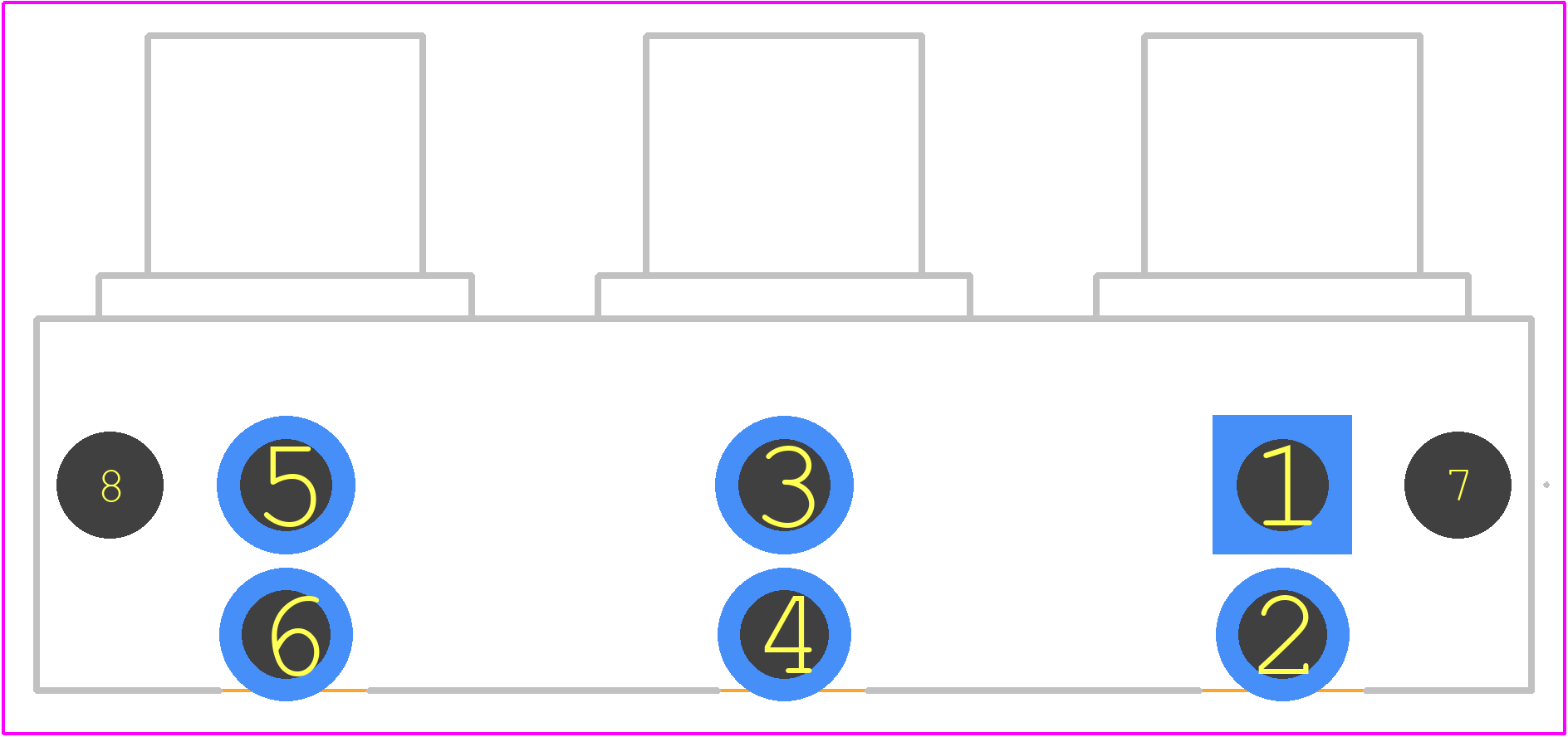 RCJ-32111 - Same Sky PCB footprint - Other - Other - RCJ-32111-4