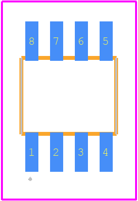 FM24C04A-G - Infineon PCB footprint - Other - Other - FM24C04A-G-1