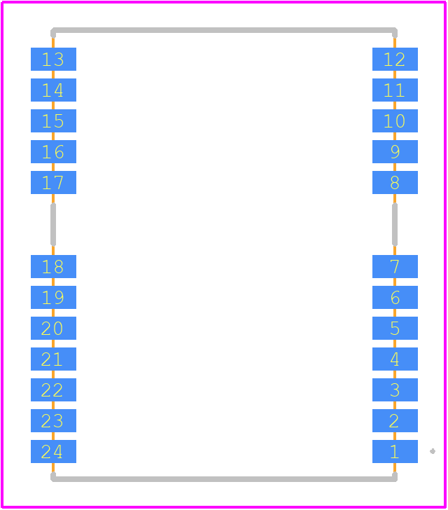 PX1125S-01 - SkyTraq PCB footprint - Other - Other - 24-SMD _2025
