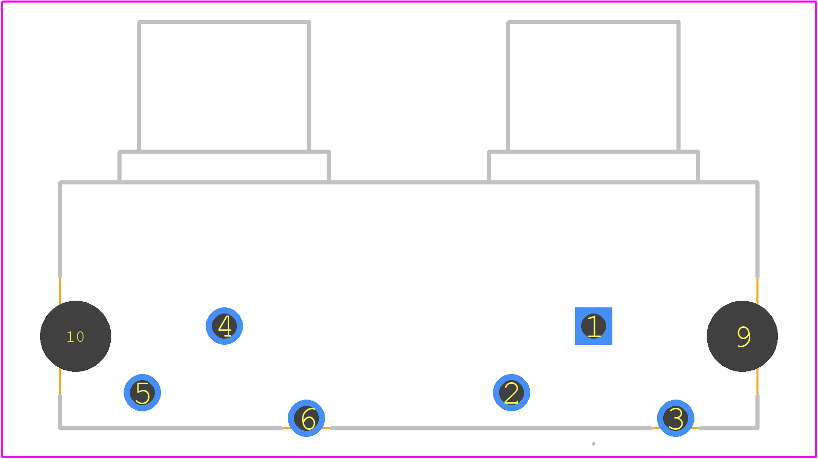 RCJ-411432 - Same Sky PCB footprint - Other - Other - RCJ-411432-1