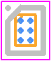 NEX30606UA - Nexperia PCB footprint - BGA - BGA - WLCSP6...