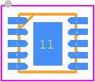 SGM38121YTHN10G/TR - SGMICRO PCB footprint - Small Outline No-lead - Small Outline No-lead - TDFN-2×2-10L