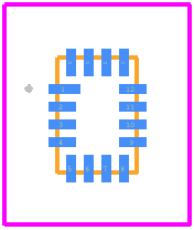 74AVC4T774XUSY16G/TR - SGMICRO PCB footprint - Other - Other - UTQFN-2.6×1.8-16L