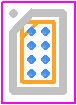 SGM37863AYG/TR - SGMICRO PCB footprint - BGA - BGA - WLCSP-0.8×1.5-8B