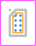 SGM6027BYG/TR - SGMICRO PCB footprint - BGA - BGA - WLCSP-0.8×1.6-8B
