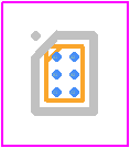 SGM5355-16XG/TR - SGMICRO PCB footprint - BGA - BGA - WLCSP-0.82×1.22-6B
