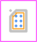 SGM660XG/TR - SGMICRO PCB footprint - BGA - BGA - WLCSP-0.9×1.3-6B