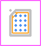 SGM37604SYG/TR - SGMICRO PCB footprint - BGA - BGA - WLCSP-1.35×1.7-12B...