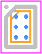 SGM2567SXG/TR - SGMICRO PCB footprint - BGA - BGA - WLCSP-1.5×0.95-6B...