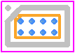 SGM4807YG/TR - SGMICRO PCB footprint - BGA - BGA - WLCSP-1.57×0.80-8B