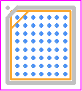 SGM41575YG/TR - SGMICRO PCB footprint - BGA - BGA - WLCSP-2.97×3.37-56B