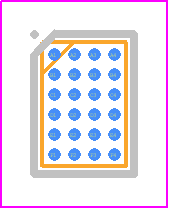 SGM62180XG/TR - SGMICRO PCB footprint - BGA - BGA - WLCSP-3.1×2.1-24B