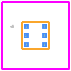 DF-8805C00SQBSP - Qorvo PCB footprint - Other - Other - 6-pin CSP, 1.33 mm x 1.33 mm x 0.22 mm