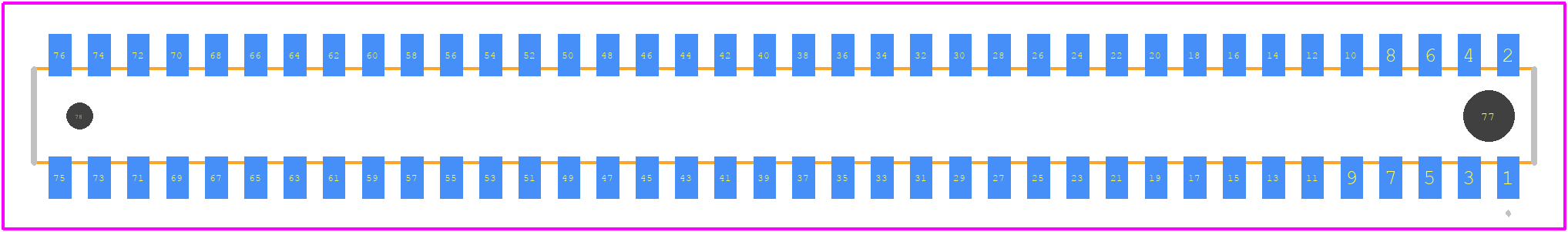 CLP-138-02-F-DH-A - SAMTEC PCB footprint - Other - Other - CLP-138-02-F-DH-A-1