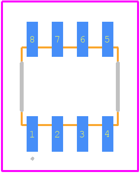 DCM321D00 - Toshiba PCB footprint - Other - Other - 8pin SOIC ( P-SOP8-0405-1.27-002 ) _2026-2