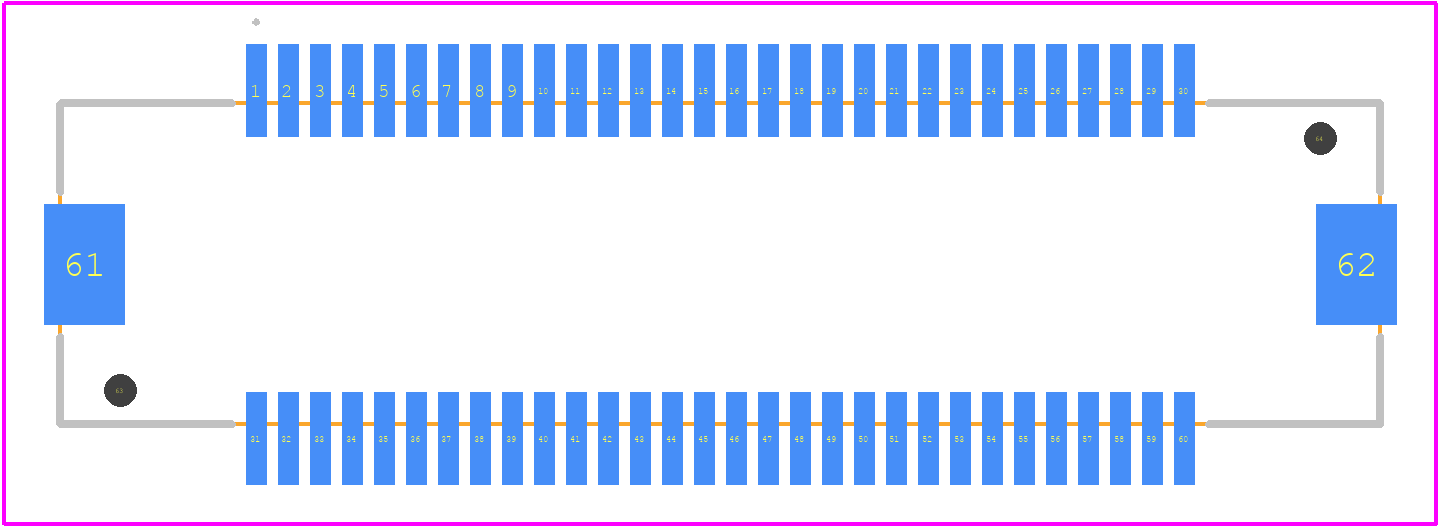 2487882-6 - TE Connectivity PCB footprint - Other - Other - 2487882-6-2