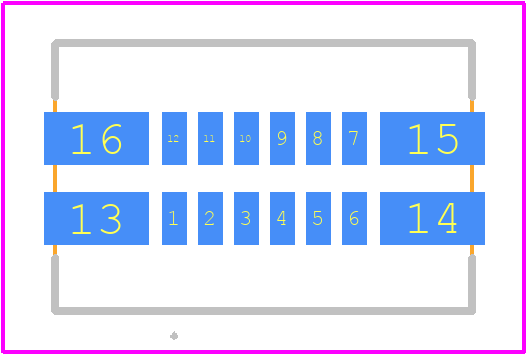 CAS293 - SILICON SENSING SYSTEMS PCB footprint - Other - Other - CAS293-2