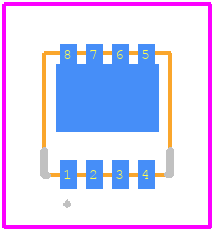 MCG104N10-TP - MCC PCB footprint - Other - Other - PDFN3333