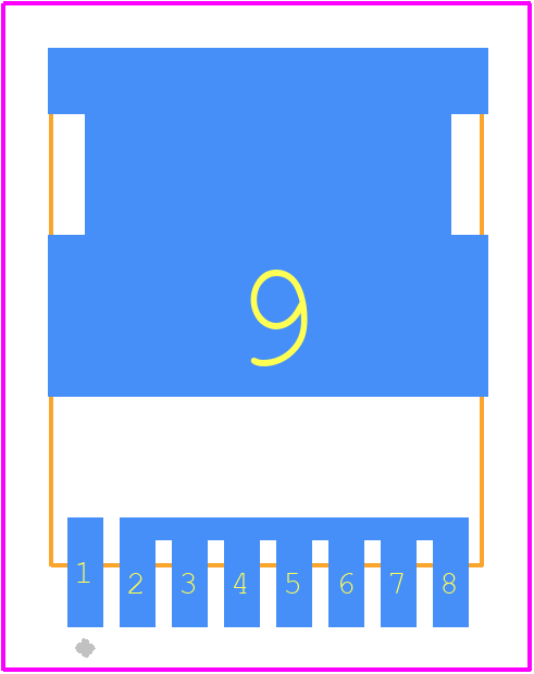 MCTL1D0N08YHE3-TP - MCC PCB footprint - Other - Other - TOLL-8L