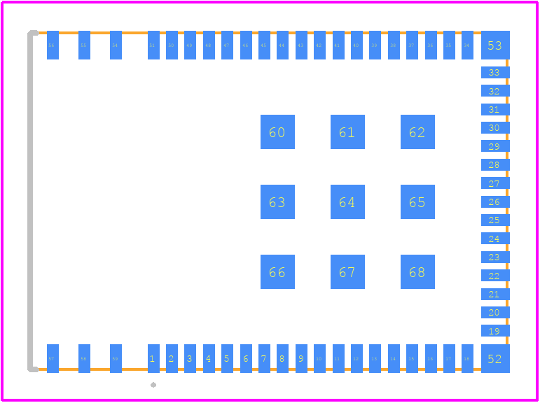 453-00047R - EZURIO PCB footprint - Other - Other - 453-00047R-1