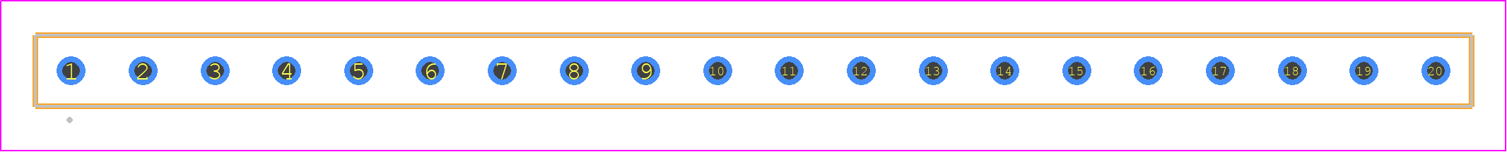 BBL-120-T-E - SAMTEC PCB footprint - Other - Other - BBL-120-Y-X