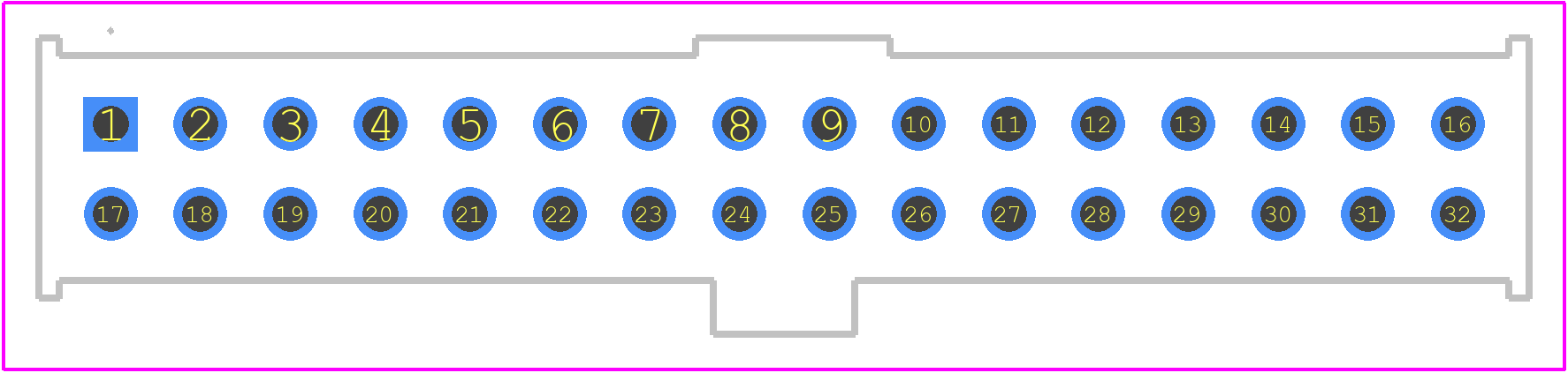 IPL1-116-01-L-D-K - SAMTEC PCB footprint - Other - Other - IPL1-116-01-L-D-K-5