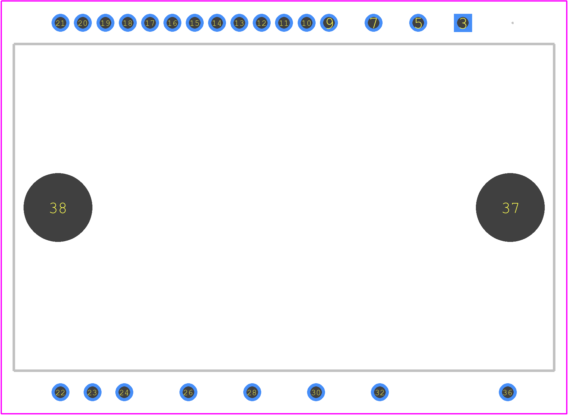6MBP35XSF060-50-P - FUJI ELECTRIC PCB footprint - Other - Other - 6MBP35XSF060-50-P-4