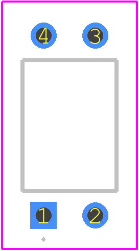 BPC-817 - American Bright LED PCB footprint - Other - Other - 4-DIP