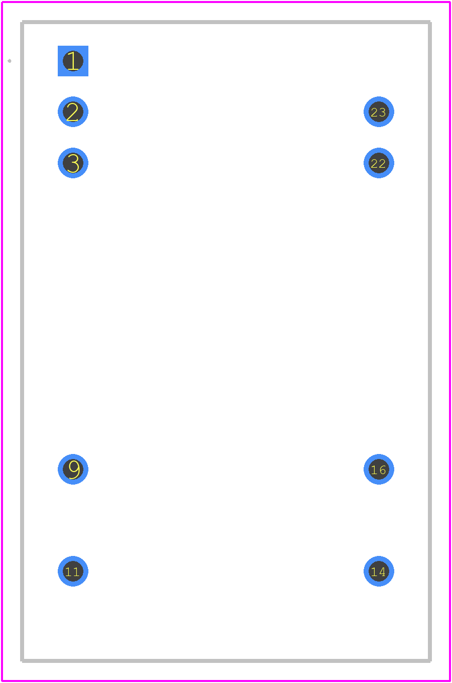 SCW20W8-24 - Mean Well PCB footprint - Other - Other - SCW20W8