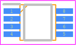 1338B-18DVGI8 - Renesas Electronics PCB footprint - Small Outline Packages - Small Outline Packages - DVG8_2026-1