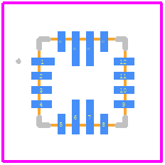 MP28167GQ-B-Z - Monolithic Power Systems (MPS) PCB footprint - Other - Other - QFN-16 (3mmx3mm)_2026