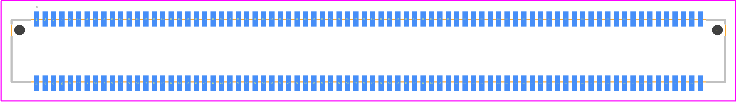 BTE-080-02-L-D-A - SAMTEC PCB footprint - Other - Other - BTE-080-02-L-D-A-1