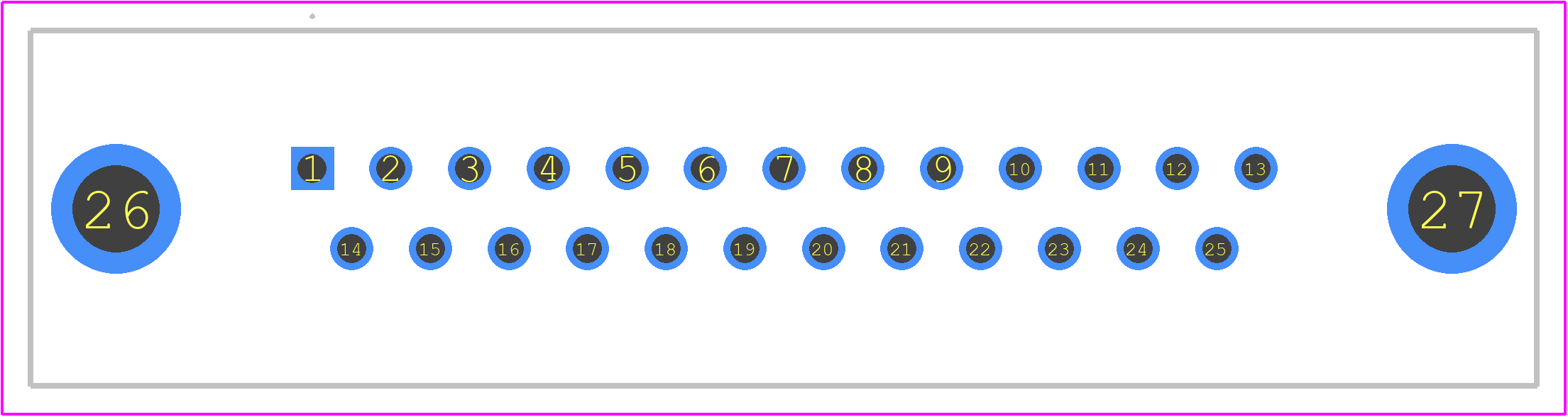 DS1034-25MUNSISS - Connfly PCB footprint - Other - Other - DS1034-25MUNSISS-1