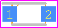 SMF3.3A-TP - MCC PCB footprint - Small Outline Diode Flat Lead - Small Outline Diode Flat Lead - SMF3.__