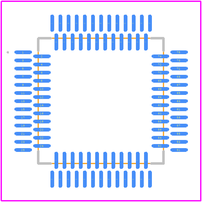 S32K322EHT0MPAIT - NXP PCB footprint - Other - Other -  SOT2045-1_2026-1.5