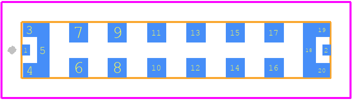 MCB2875B - CTS PCB footprint - Other - Other - MCB2875B