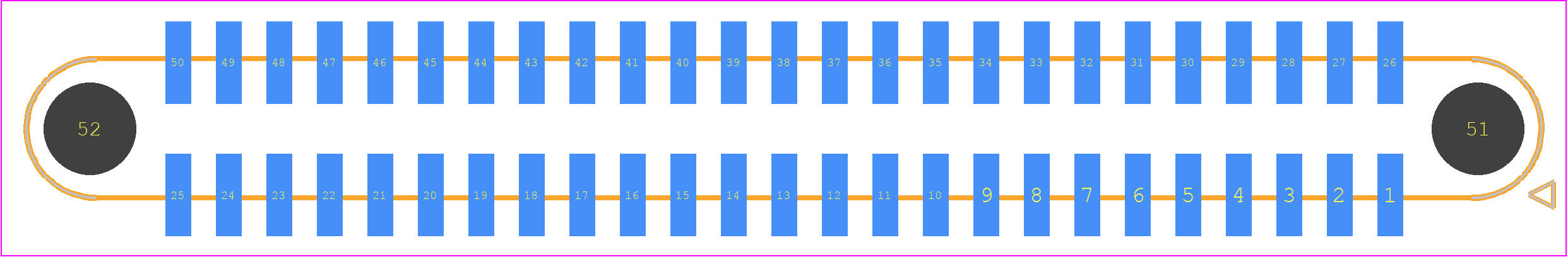 M80-4025042 - Harwin PCB footprint - Other - Other - M80-40250XX