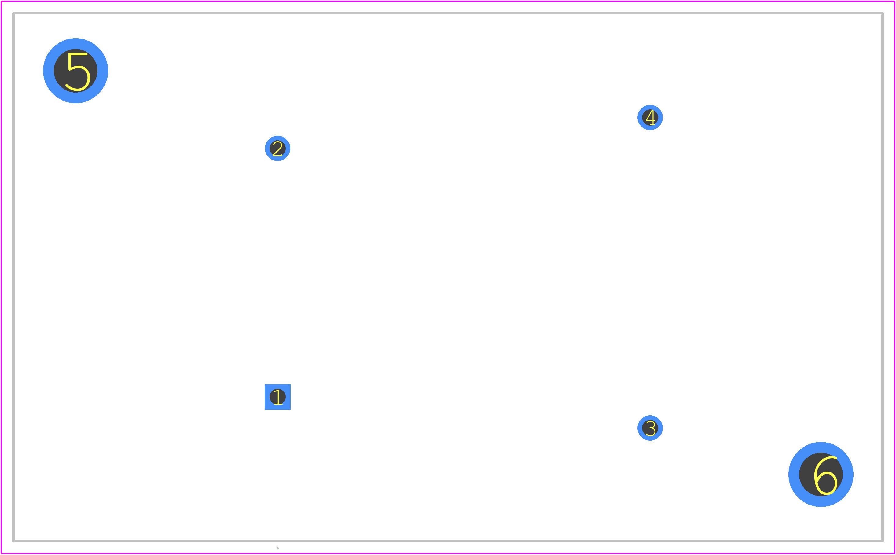 F50 - XP POWER PCB footprint - Other - Other - F50-3