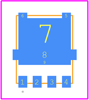 NVMFS5C646NLWFET1G - onsemi PCB footprint - Other - Other - DFNW5 4.90x5.90x1.00, 1.27P CASE 507BE ISSUE B
