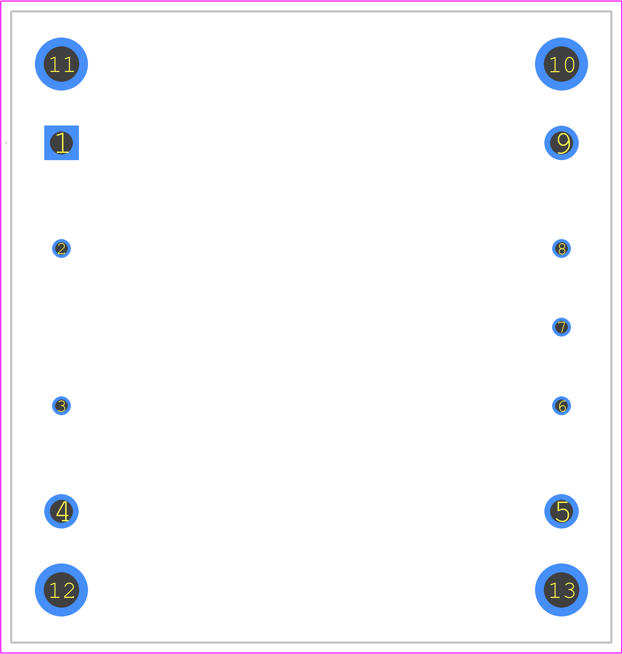 QSB30024S28 - XP POWER PCB footprint - Other - Other - 61.0mm x 57.9mm x 13.2mm_2024