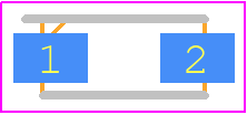 SMF170A - LITTELFUSE PCB footprint - Diodes Moulded - Diodes Moulded - SOD-123FL