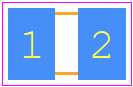 MC08EA220J-TF - Knowles PCB footprint - Capacitor Chip Non-polarised - Capacitor Chip Non-polarised - MC08EA220J-TF