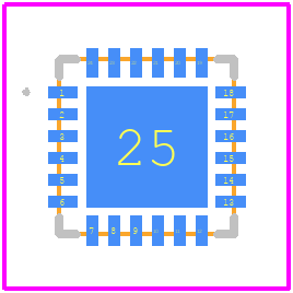 CY8C4025LQI-T412 - Infineon PCB footprint - Other - Other - PG-VQFN-24-802_2026